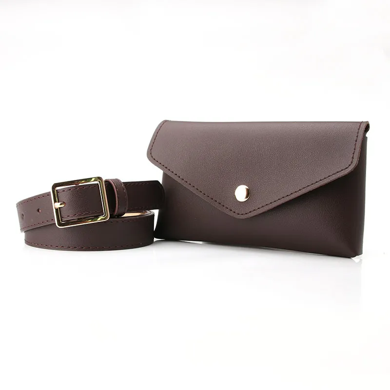 Mini Waist Bag Belt for Women - Fashion Phone Key Pouch with Buckle - 4