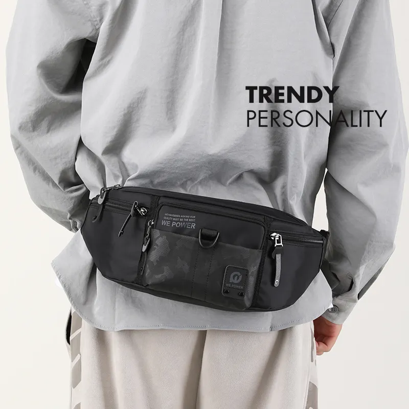Waist Pack Outdoor Durable Multi-functional Camouflage Crossbody Bag - 3