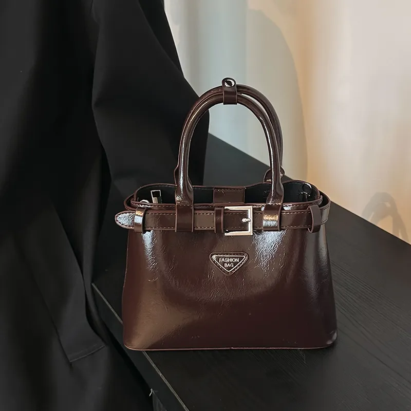 Large Capacity Tote Motorcycle Bag 2024 Women's Shoulder Handbag - 1