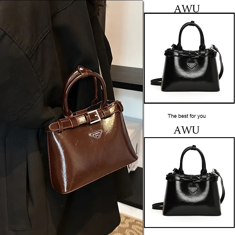Large Capacity Tote Motorcycle Bag 2024 Women's Shoulder Handbag - 2