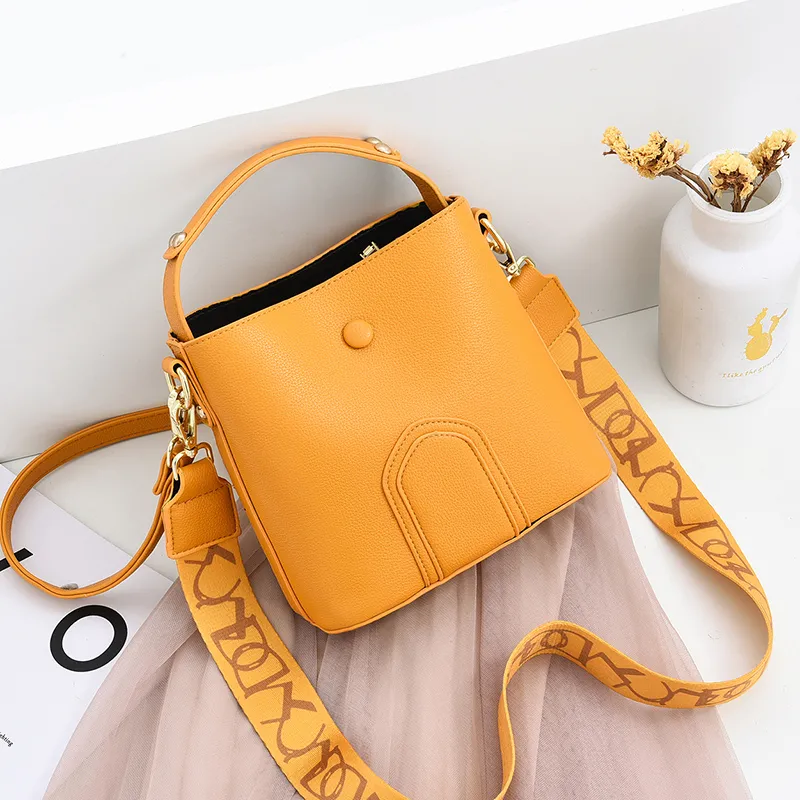 Fashion Bucket Bag 2025 Women's Large Tote Crossbody Shoulder Bag - 4
