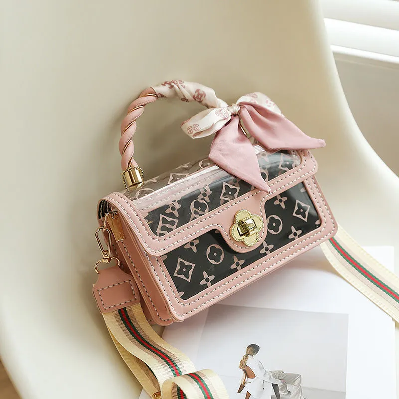 DIY Woven Jelly Crossbody Bag Kit - Summer Craft Project with Tutorial - 4