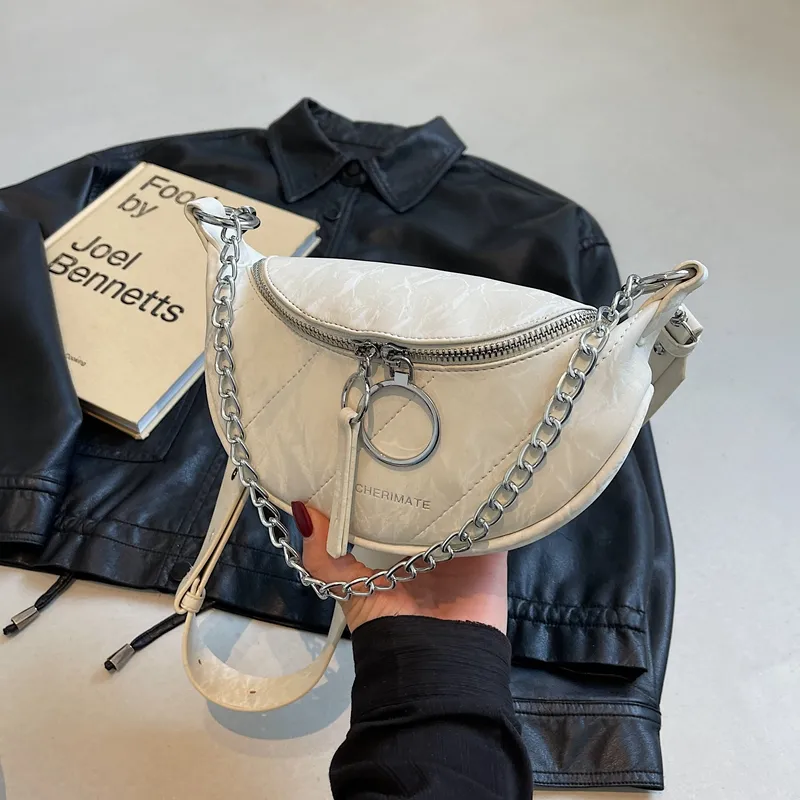 Trendy Waist Bag 2025, Fashionable Sling Bag for Women, Crossbody Chest Bag - 5