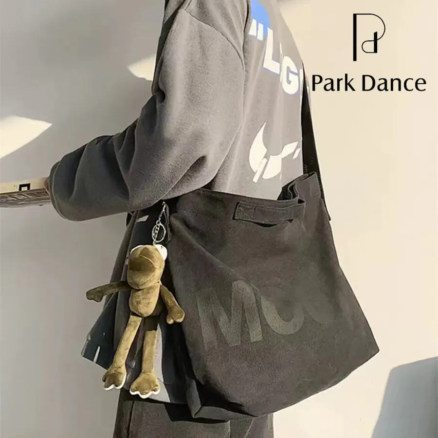 PARK DANCE Crossbody Bag Large Capacity Unisex Shoulder Bag for College Students - 1