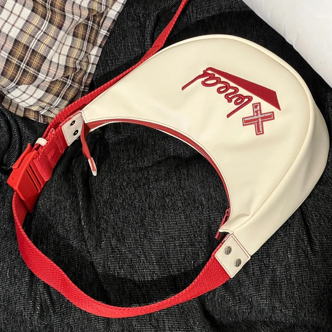 2024 Moon Bag Crossbody Sling PU Print Fashionable Shoulder Bag - 1