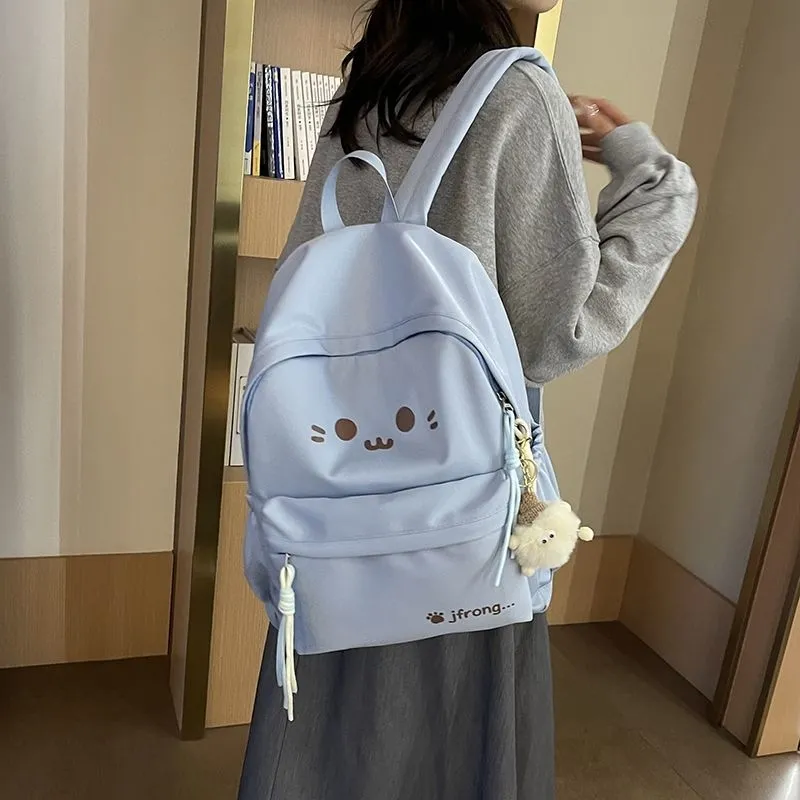 Cute Backpack for Women Large Capacity Student School Bag Ins Style - 5