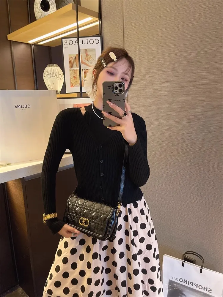 Chanel Style Quilted Chain Shoulder Bag 2024 New Fashion Crossbody Bag - 5