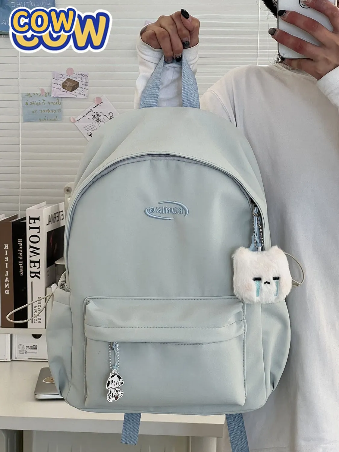 Women's Casual Backpack Lightweight Travel Daypack for School College - 4