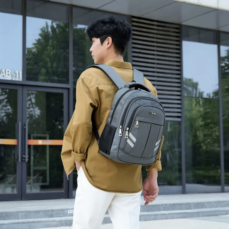 14 Inch Laptop Backpack Men Waterproof Business Commuter Daypack - 2