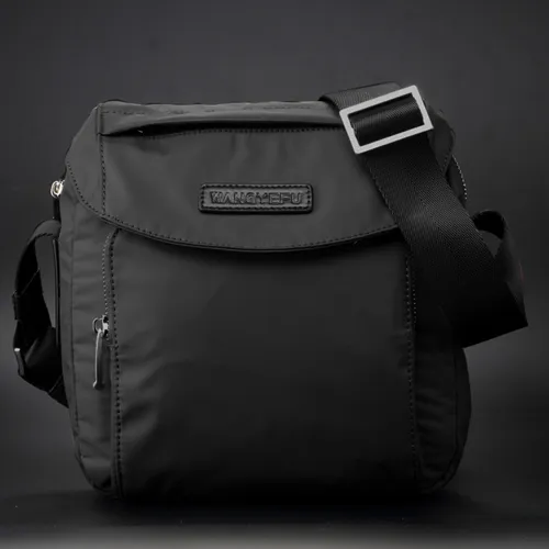 Men's Casual Shoulder Bag Waterproof Nylon Crossbody Bag - 4