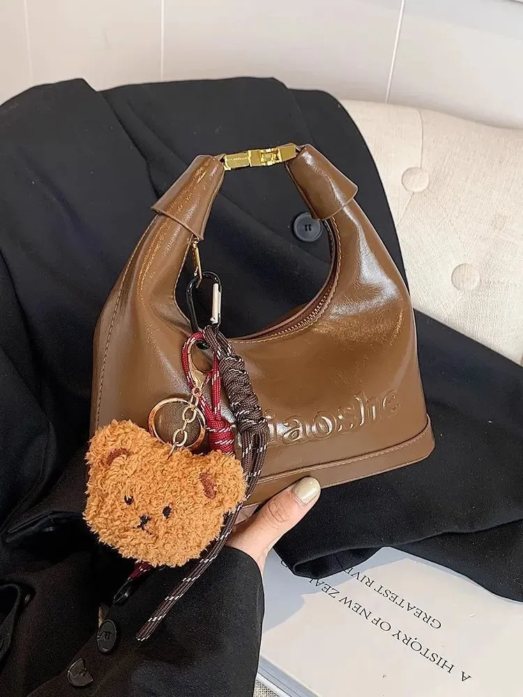 Fall 2024 Stylish Maillard Shoulder Bag for Women - Versatile Crossbody Purse - 3