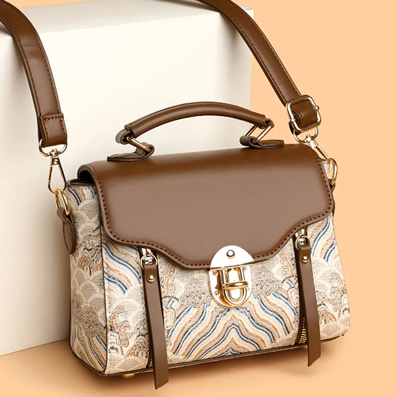 Retro Minimalist Crossbody Bag for Women, Fashionable & Versatile Shoulder Purse - 4