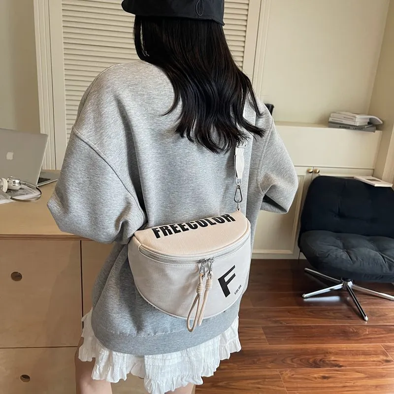 Saddle Bag 2025 Trendy Ins Style Crossbody Bag for Street Fashion - 5
