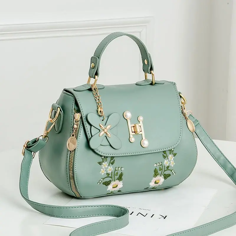 Bucket Bag with Bow 2021 New Women's Shoulder Crossbody Handbag - 1