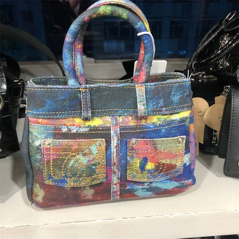 Denim Crossbody Bag 2024 New Lightweight Casual Shoulder Bag Fashion - 4