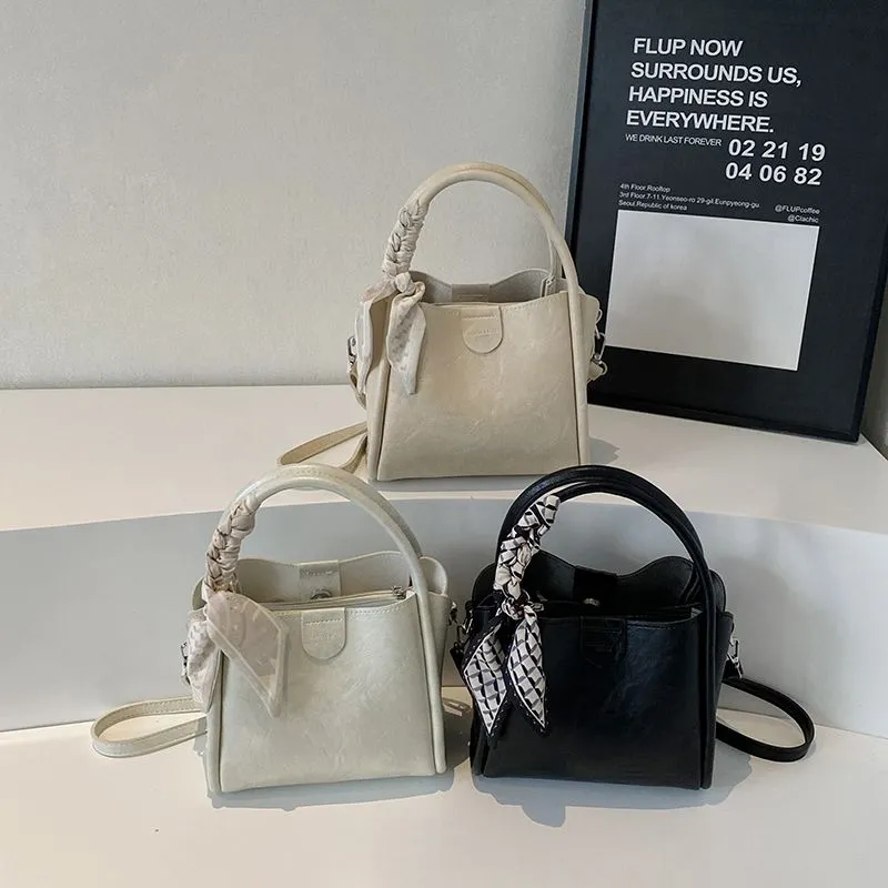 Women's Bucket Shoulder Bag 2024 Fashion Tote for Commute - 4