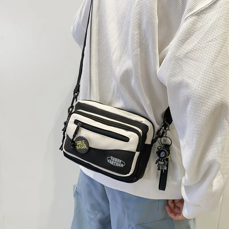 Men's Crossbody Bag Casual Nylon Sling Backpack Daypack - 4
