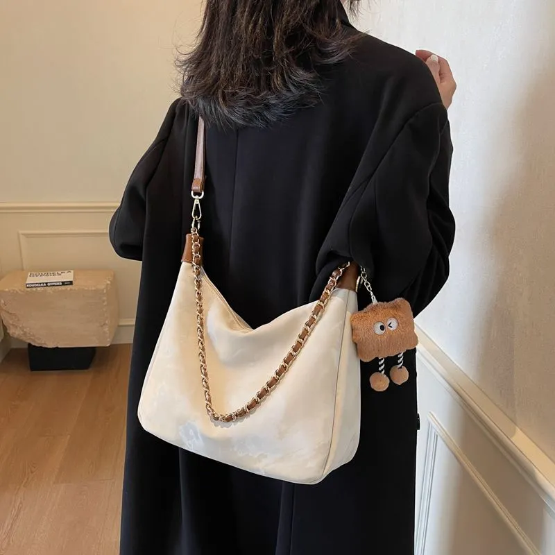 Stylish Tote Bag for Women Large Capacity Shoulder Bag Retro - 2