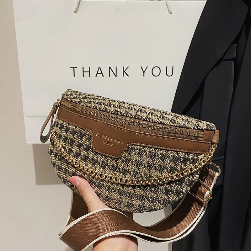 Trendy Waist Bag 2024 - Crossbody Sling Bag for Women, Fashionable Print Design - 2