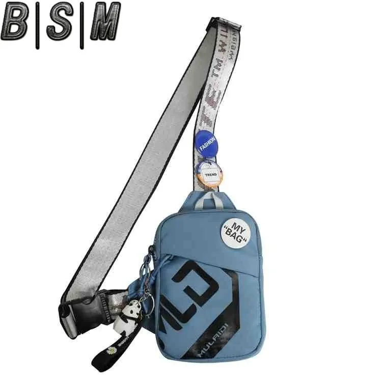 Ben Sherman Nylon Crossbody Bag Ins Style Mini Chest Pack - 1