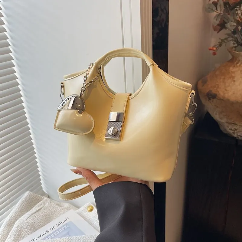 Bucket Bag Women Tote Shoulder Bag Minimalist Set - 1