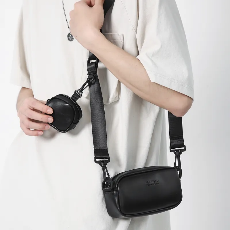 Men's Casual Sling Bag 2023 New Fashionable Crossbody Backpack - 2