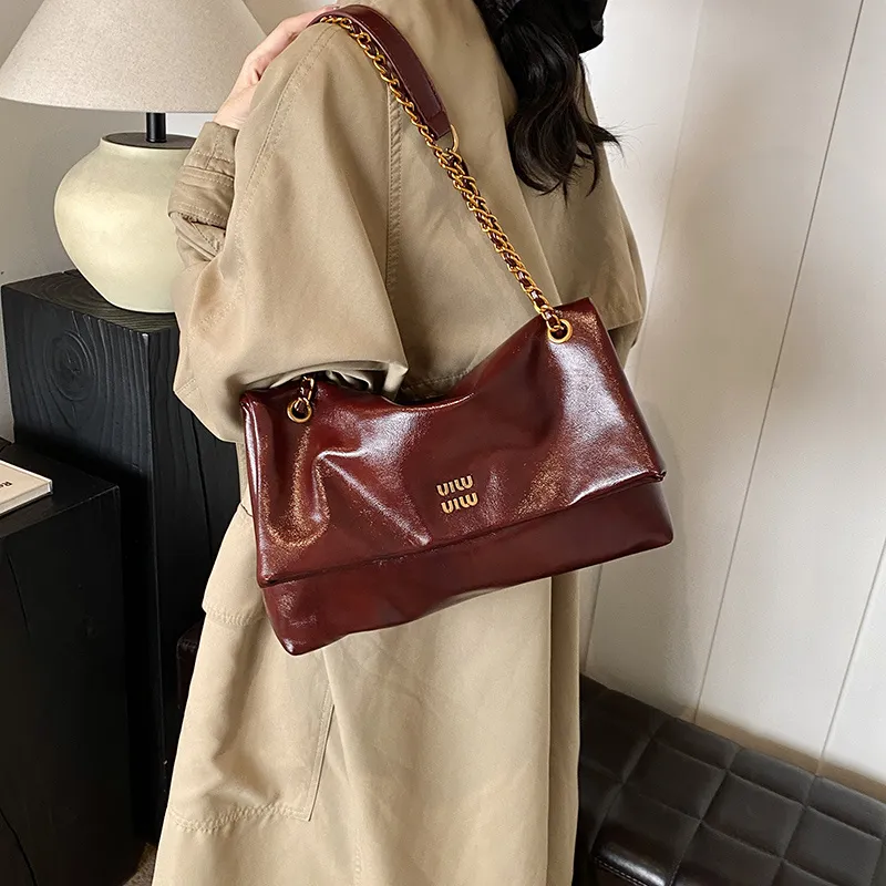 2025 Trendy PU Tote Bag with Flap Closure, Shoulder Crossbody Bag for Women - 4