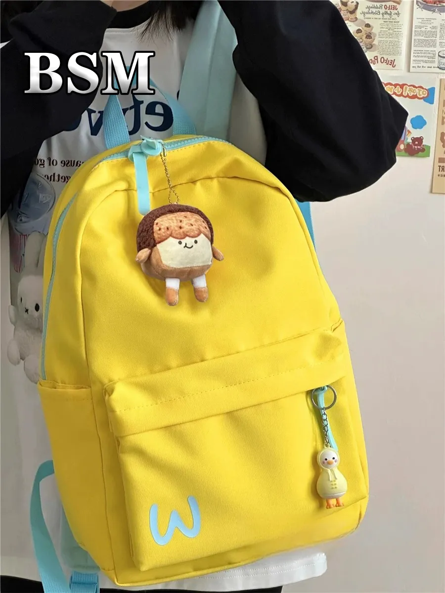 Small Fresh Backpack for College Students, Large Capacity, Unique Design - 1