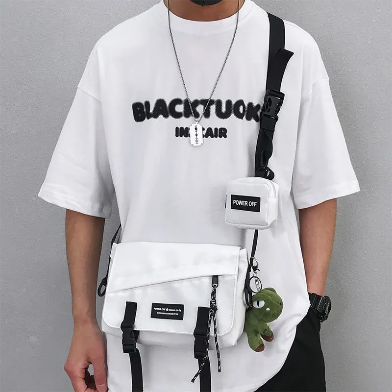 Men's Crossbody Bag Small Size Ins Style Workwear Casual Shoulder Bag - 1
