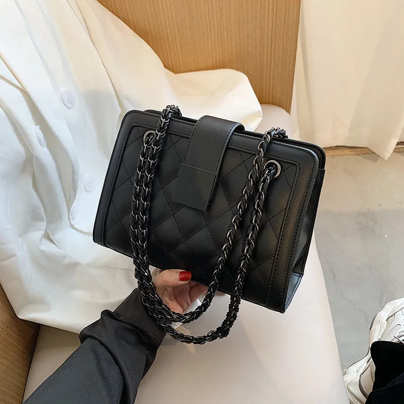 Chain Shoulder Bag 2025 New Fashion Women Crossbody Bag Underarm Purse - 2