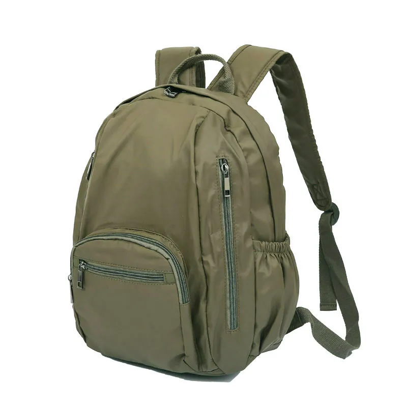 Multi-Zip Pocket Lightweight Waterproof Backpack for Men Travel Business - 1