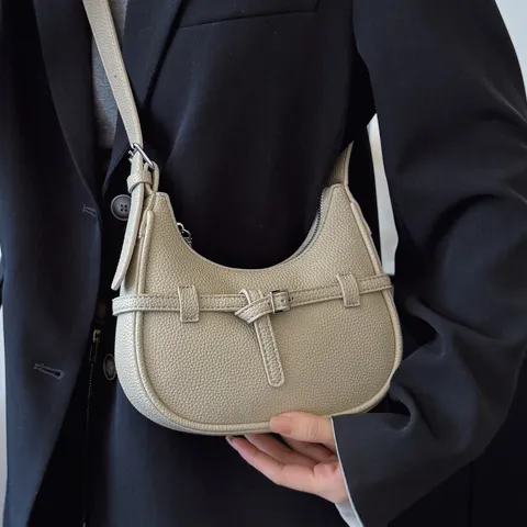 Retro Crescent Bag 2025 Women's Fashion Crossbody Hobo Purse - 2