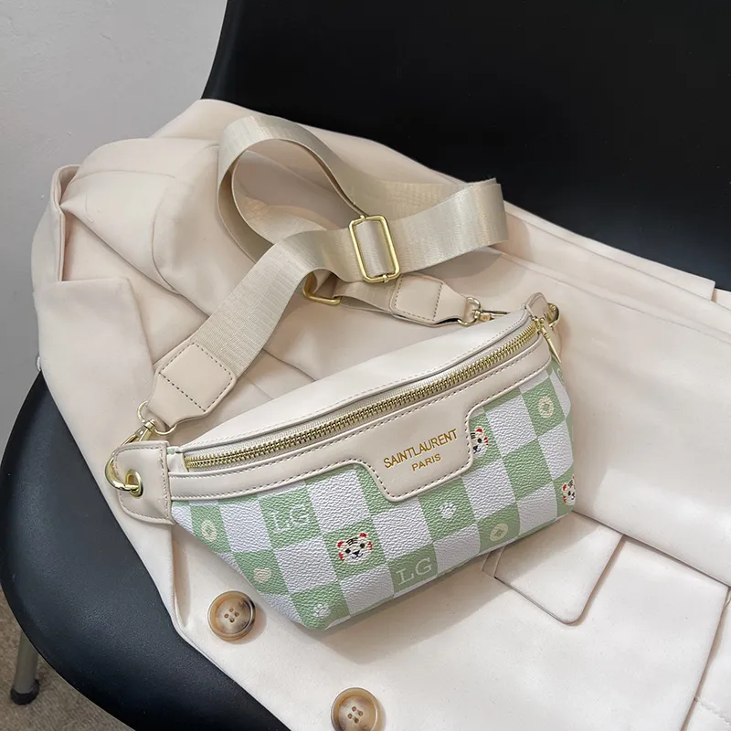 Leather Waist Bag for Women 2025 Fashion Crossbody Sling Bag - 5