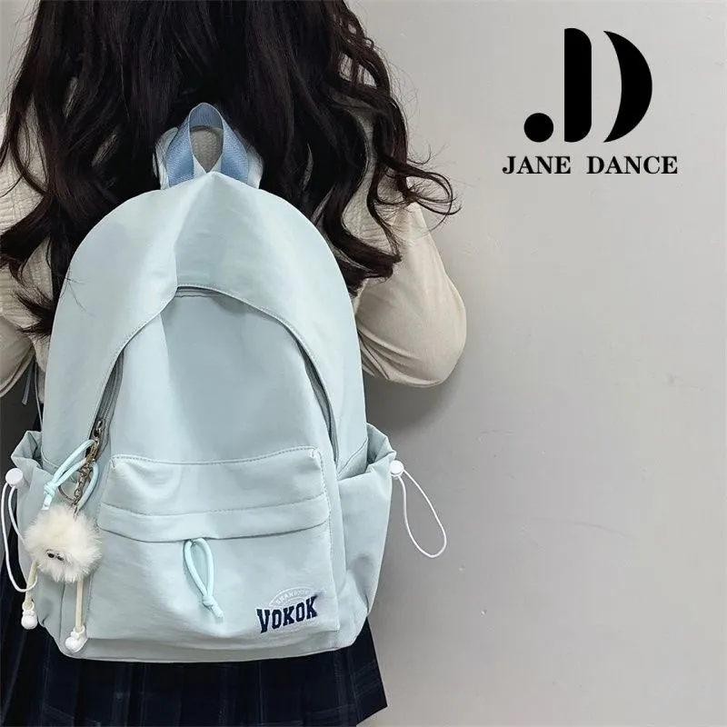 Lightweight Travel Backpack for College Students, High School Girls Ins Minimalist - 1