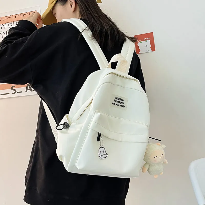 Small Backpack for Women, Casual Travel Daypack with Anti-Theft Feature - 1