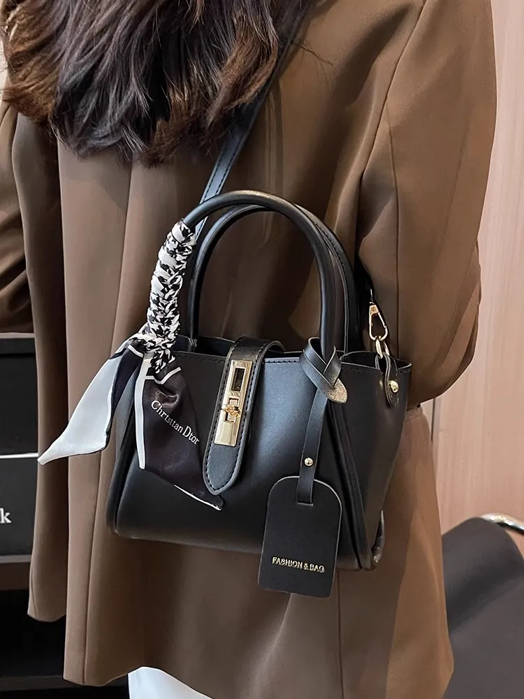 Stylish Tote Bag for Women 2025, Minimalist Crossbody Shoulder Bag - 4