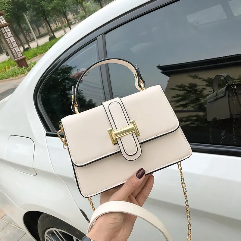 Small Floral Crossbody Bag 2025, PU Chain Shoulder Bag for Women - 3