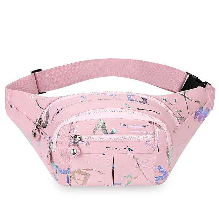 Running Waist Pack for Women with Multiple Pockets, Phone Holder Fitness Belt - 1