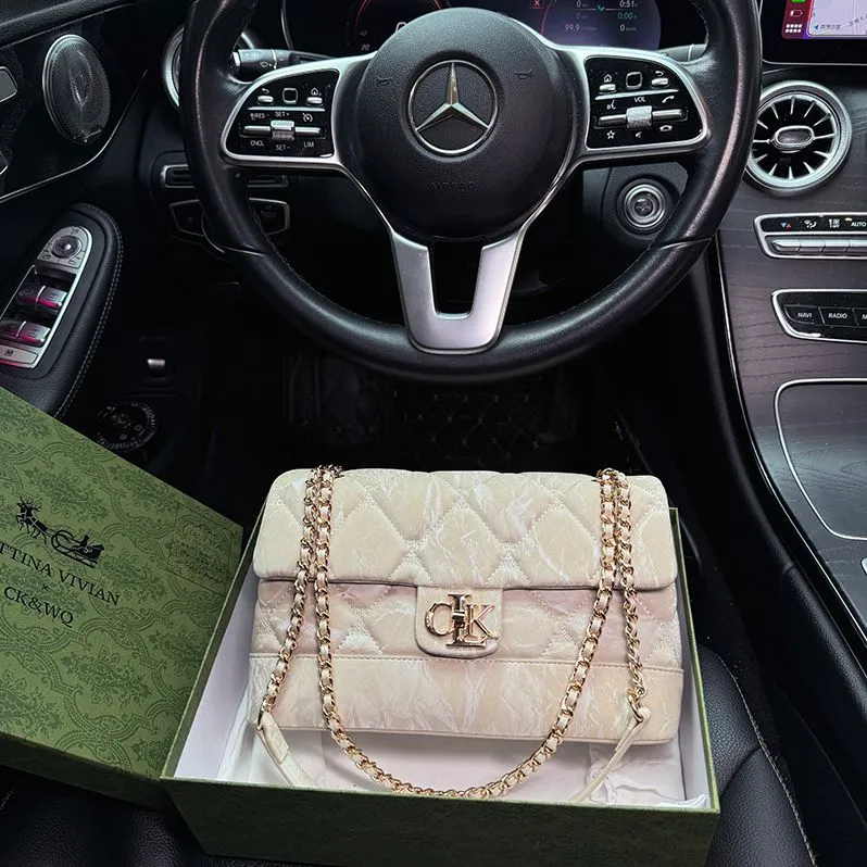 Luxury Quilted Chain Shoulder Bag - Fashionable & Versatile Crossbody - 5