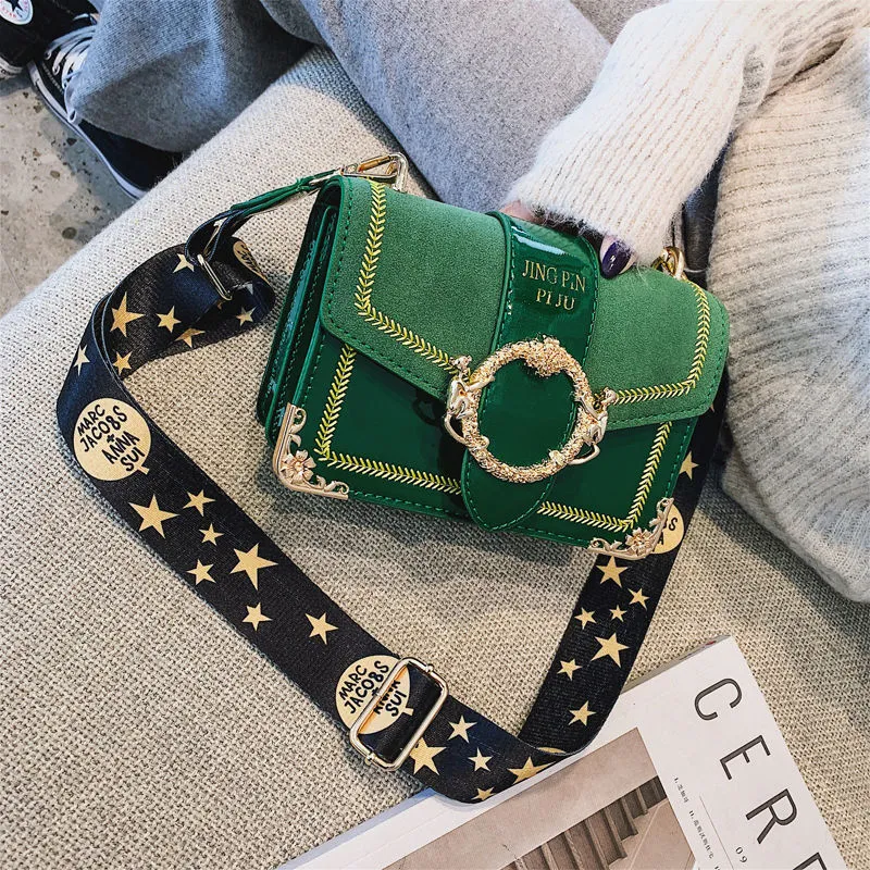 2025 Women's Shoulder Bag Fashion Satin Embroidery Crossbody Bag - 4