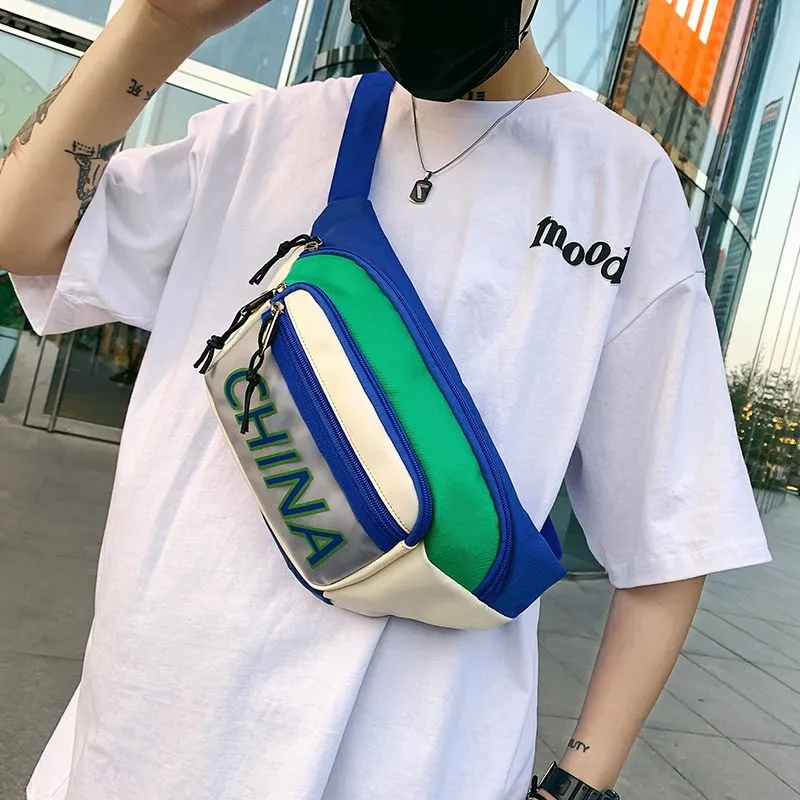 Men's Chest Bag Summer Casual Crossbody Sling Backpack Waist Pack - 2