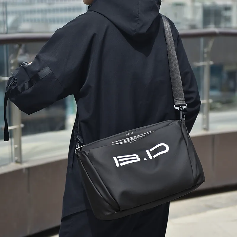 2025 Waterproof Men's Shoulder Bag Large Capacity Travel Crossbody Bag - 5