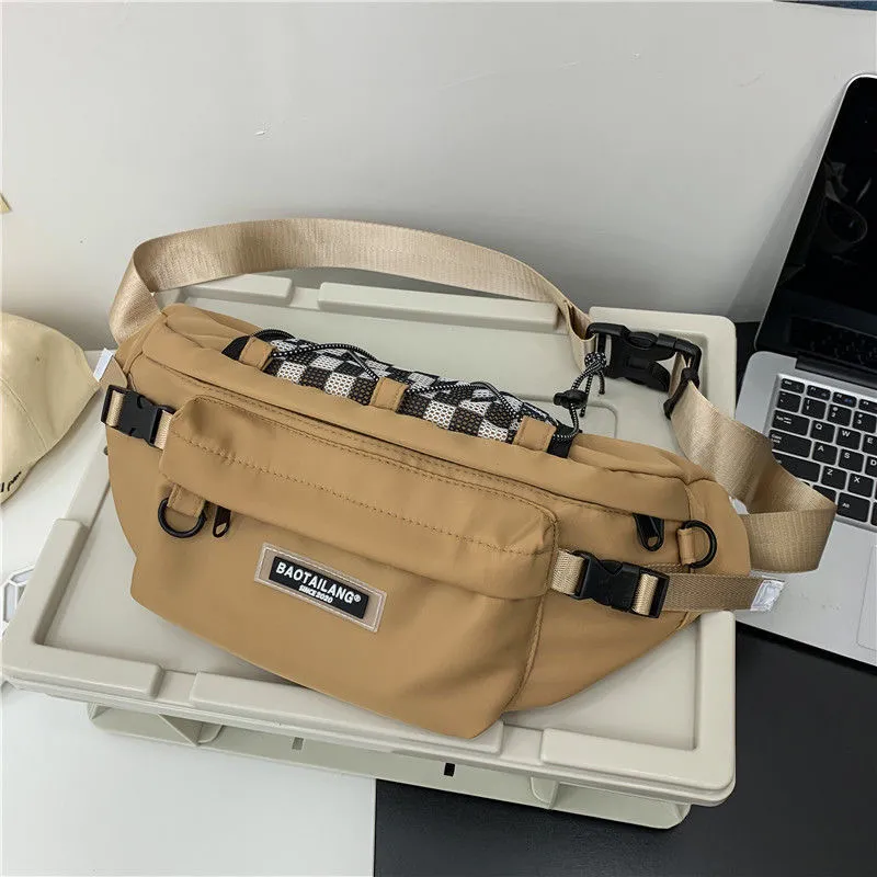 Trendy Nylon Sling Backpack for Men, 8 Inch Laptop Compartment, Large Capacity - 5
