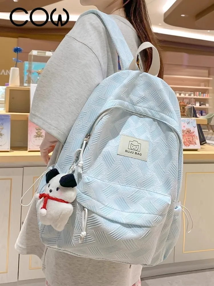 COW Backpack for Women Large Capacity Laptop Daypack Travel Rucksack - 1