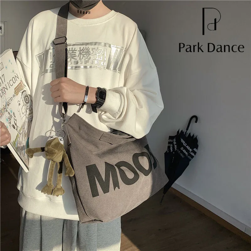 PARK DANCE Crossbody Bag Large Capacity Unisex Shoulder Bag for College Students - 4