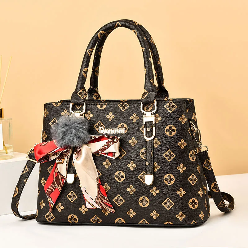 Soft Leather Tote Bag 2025 Women's Shoulder Bag Fashion Handbag - 5