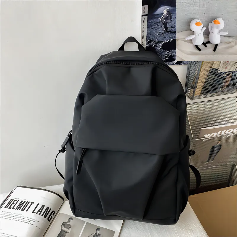 Stylish Laptop Backpack Large Capacity Foldable Travel Bag for College - 1