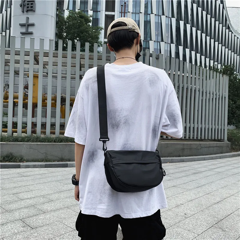 Men's Messenger Bag Casual Crossbody Sling Backpack Large Capacity - 5