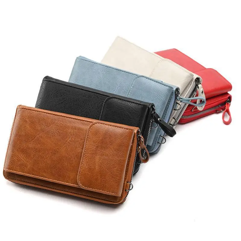 Vintage Crossbody Phone Bag for Men & Women, Multi-functional Business Sling Bag - 3