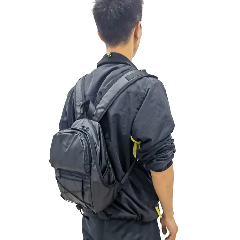 Lightweight Water-Resistant Men's Mini Backpack with Multiple Pockets - 2